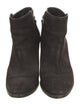 Barney's New York Suede Leather Trim Embellishment Boots