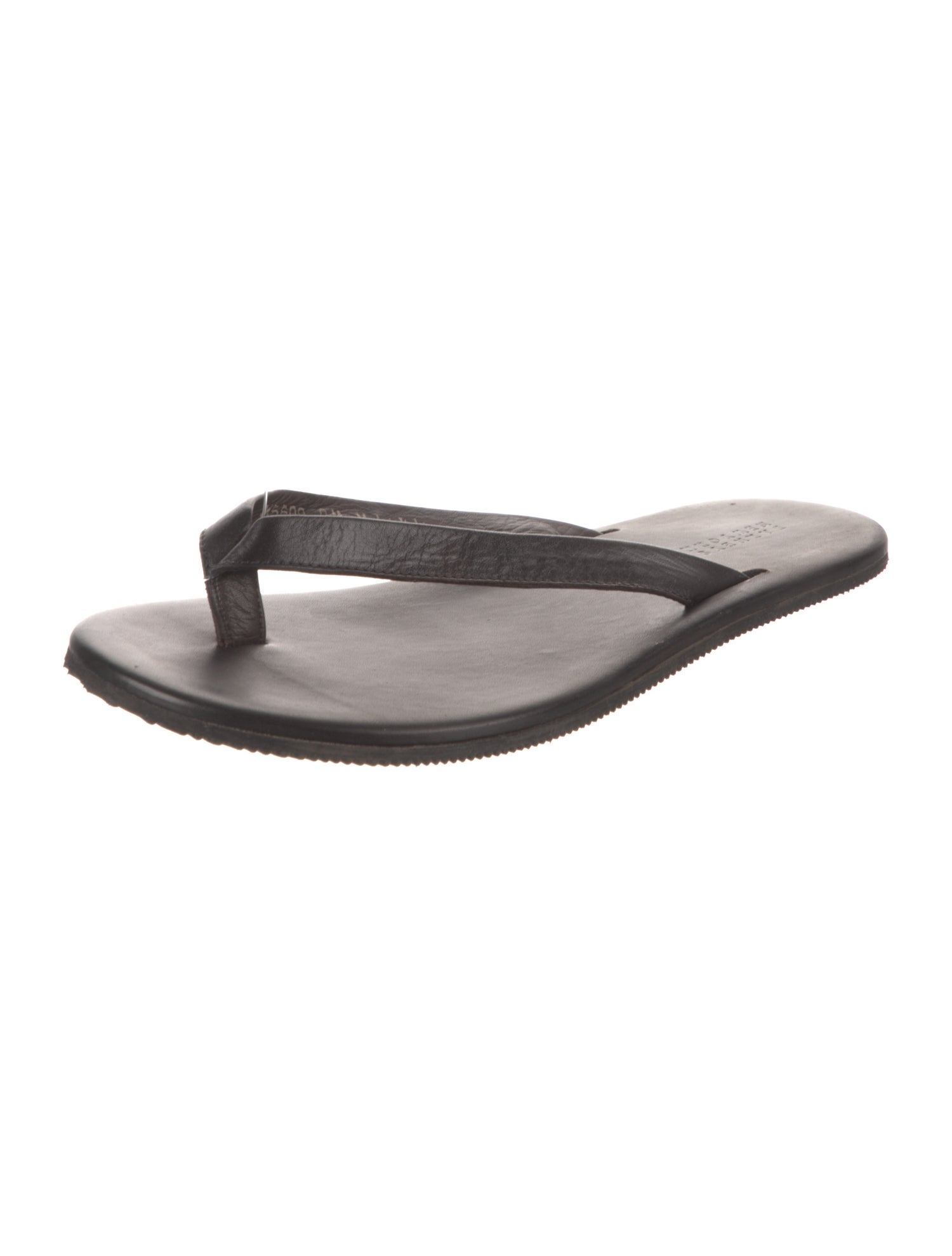Barney's New York Leather Flip Flops