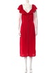 Barney's New York V-Neck Long Dress
