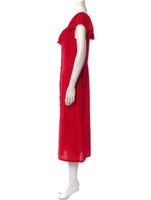 Barney's New York V-Neck Long Dress