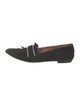 Barney's New York Suede Fringe Trim Accent Loafers