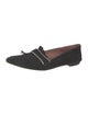 Barney's New York Suede Fringe Trim Accent Loafers