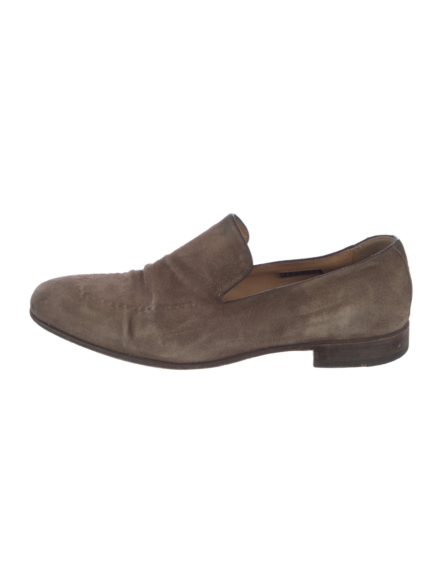 Barney's New York Suede Dress Loafers