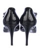 Barney's New York Patent Leather T-Strap Pumps