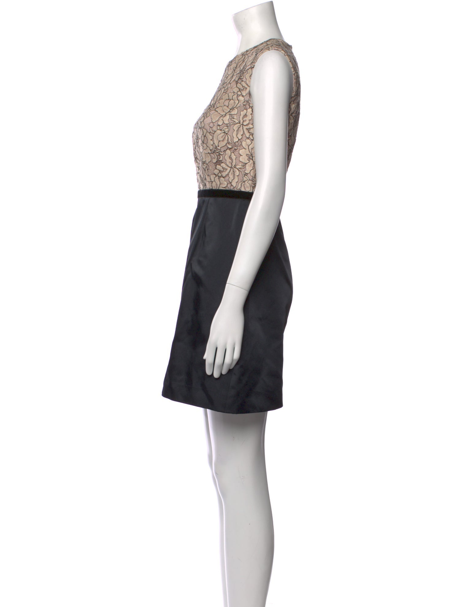 Barney's New York Floral Print Mini Dress