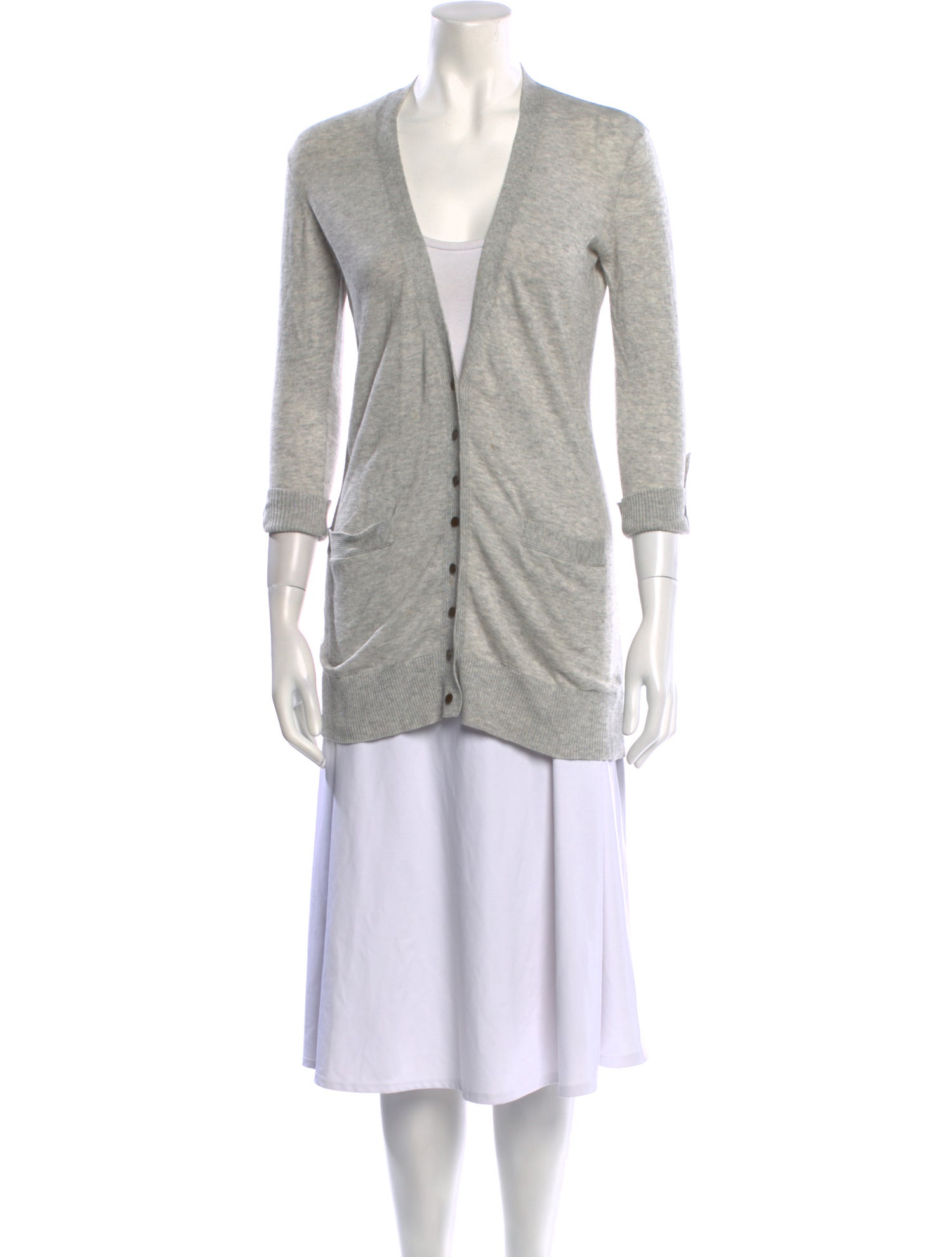 Barney's New York Plunge Neckline Sweater