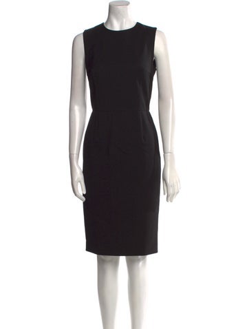 Barney's New York Dresses Virgin Wool Knee-Length Dress XS