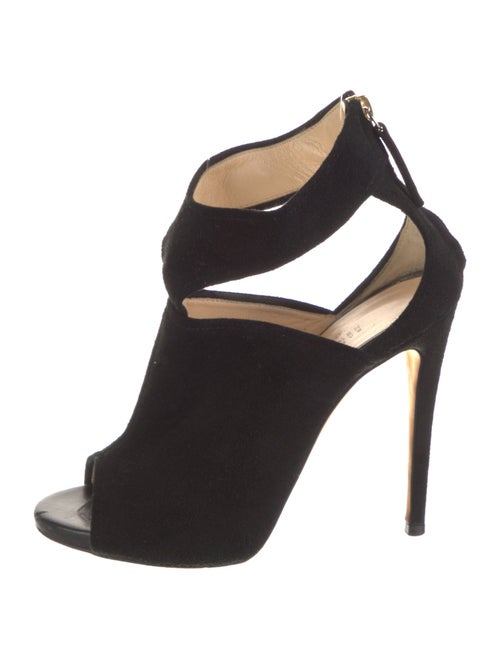 Barney's New York Suede T-Strap Pumps