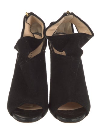 Barney's New York Suede T-Strap Pumps