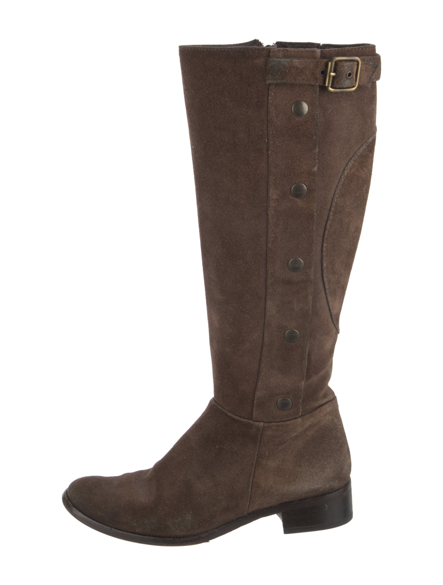 Barney's New York Leather Riding Boots