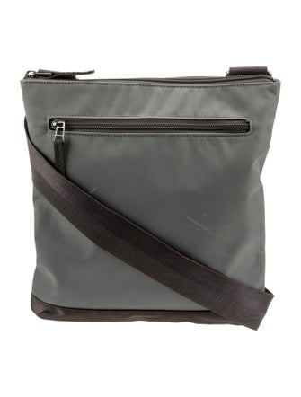 Barney's New York Nylon Messenger Bag
