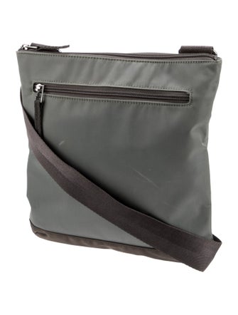 Barney's New York Nylon Messenger Bag