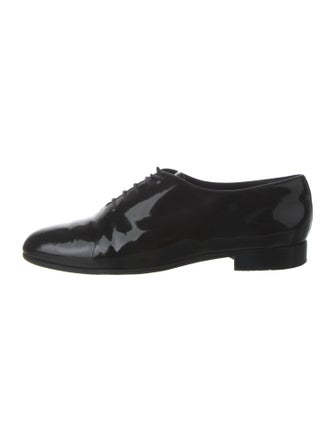 Barney's New York Patent Leather Oxfords