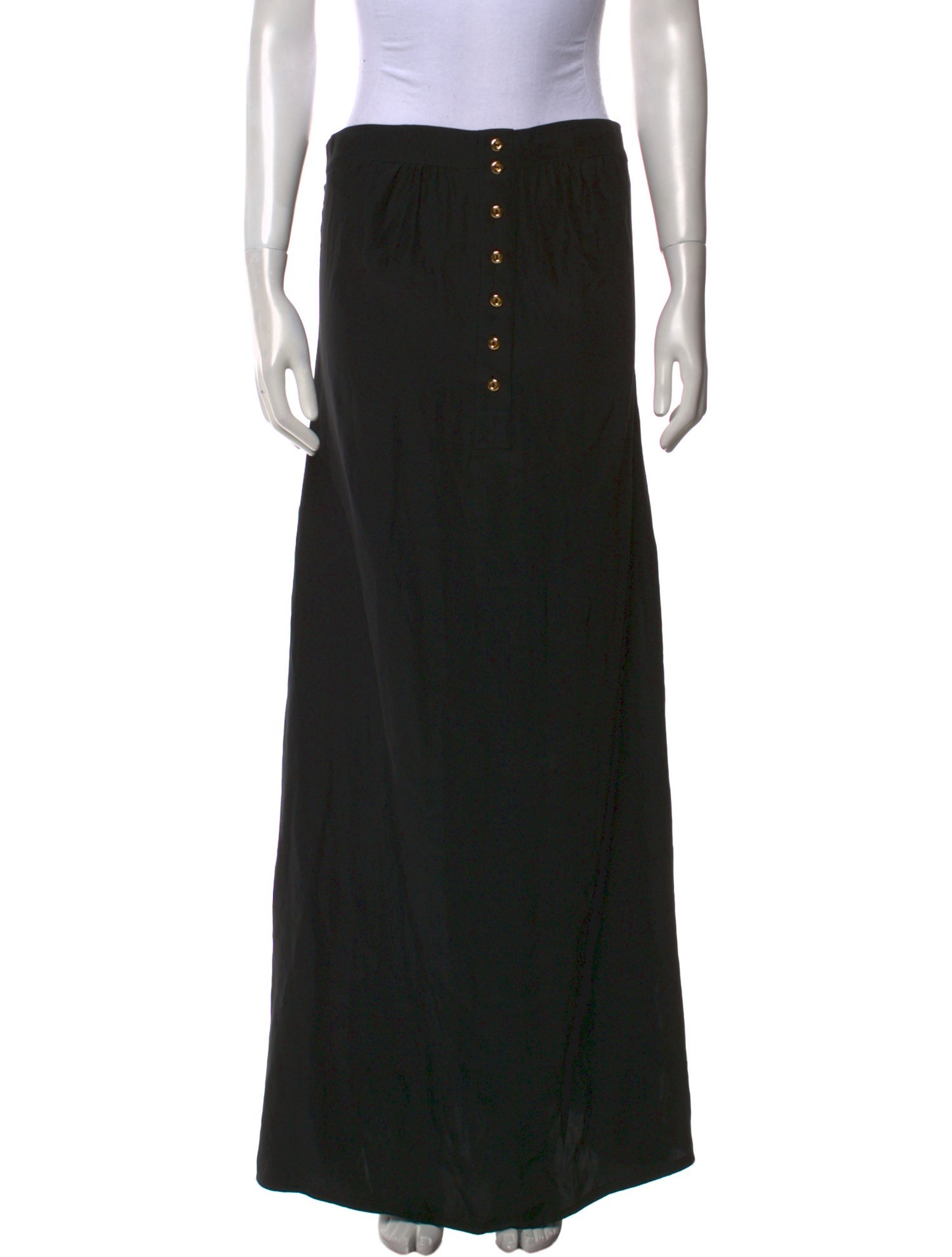 Barney's New York Silk Long Skirt