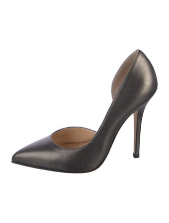Barney's New York Leather Pumps