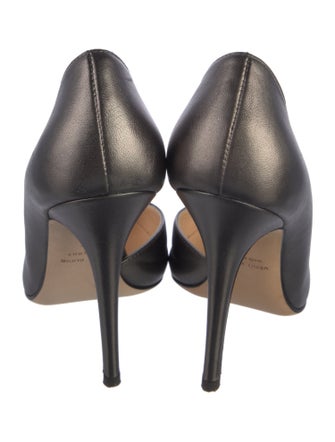 Barney's New York Leather Pumps