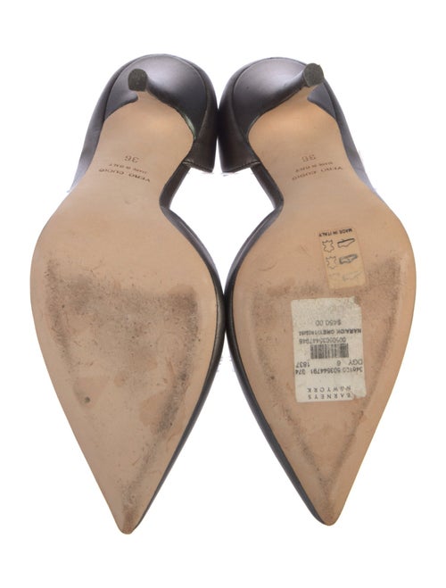 Barney's New York Leather Pumps