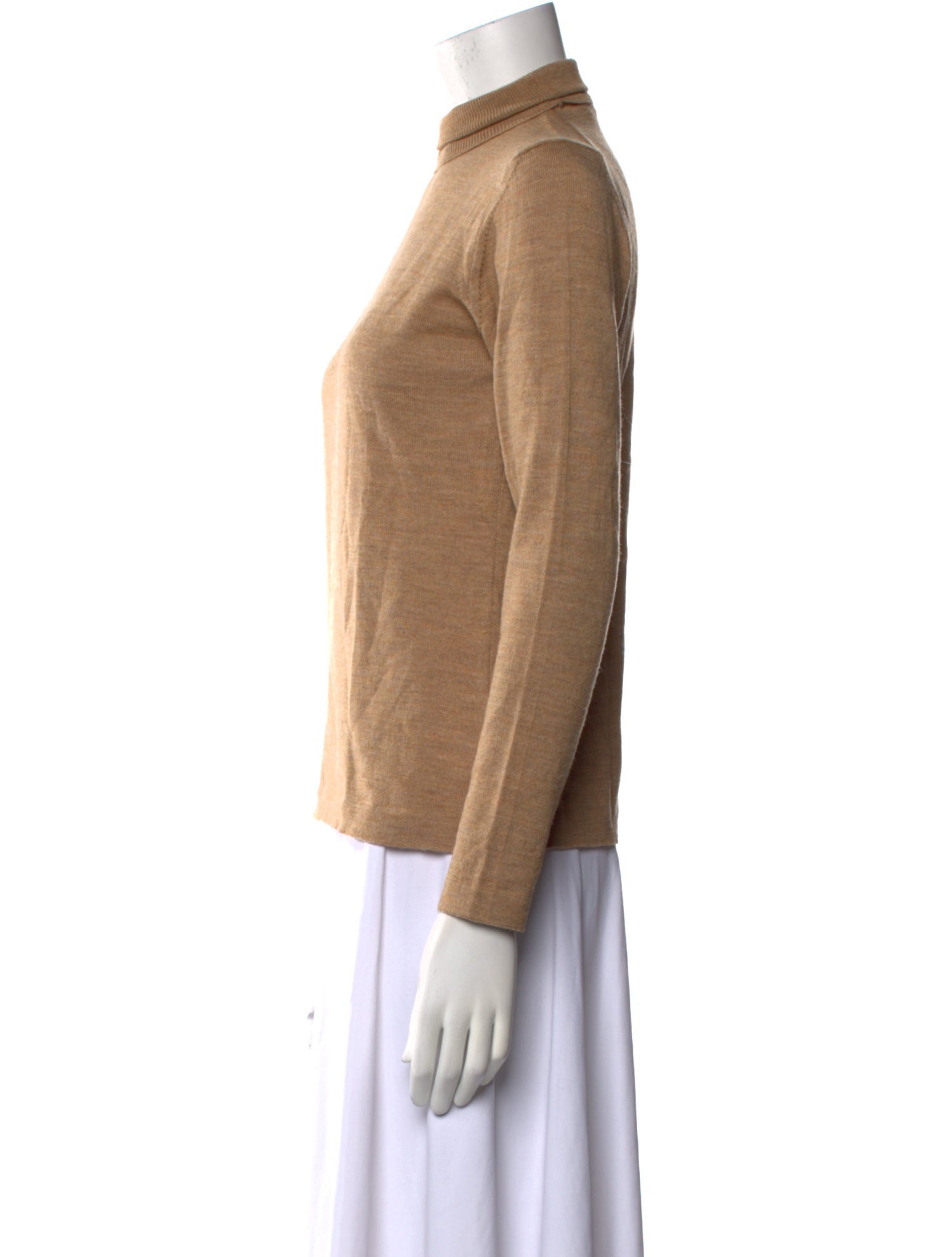 Barney's New York Merino Wool Mock Neck Sweater