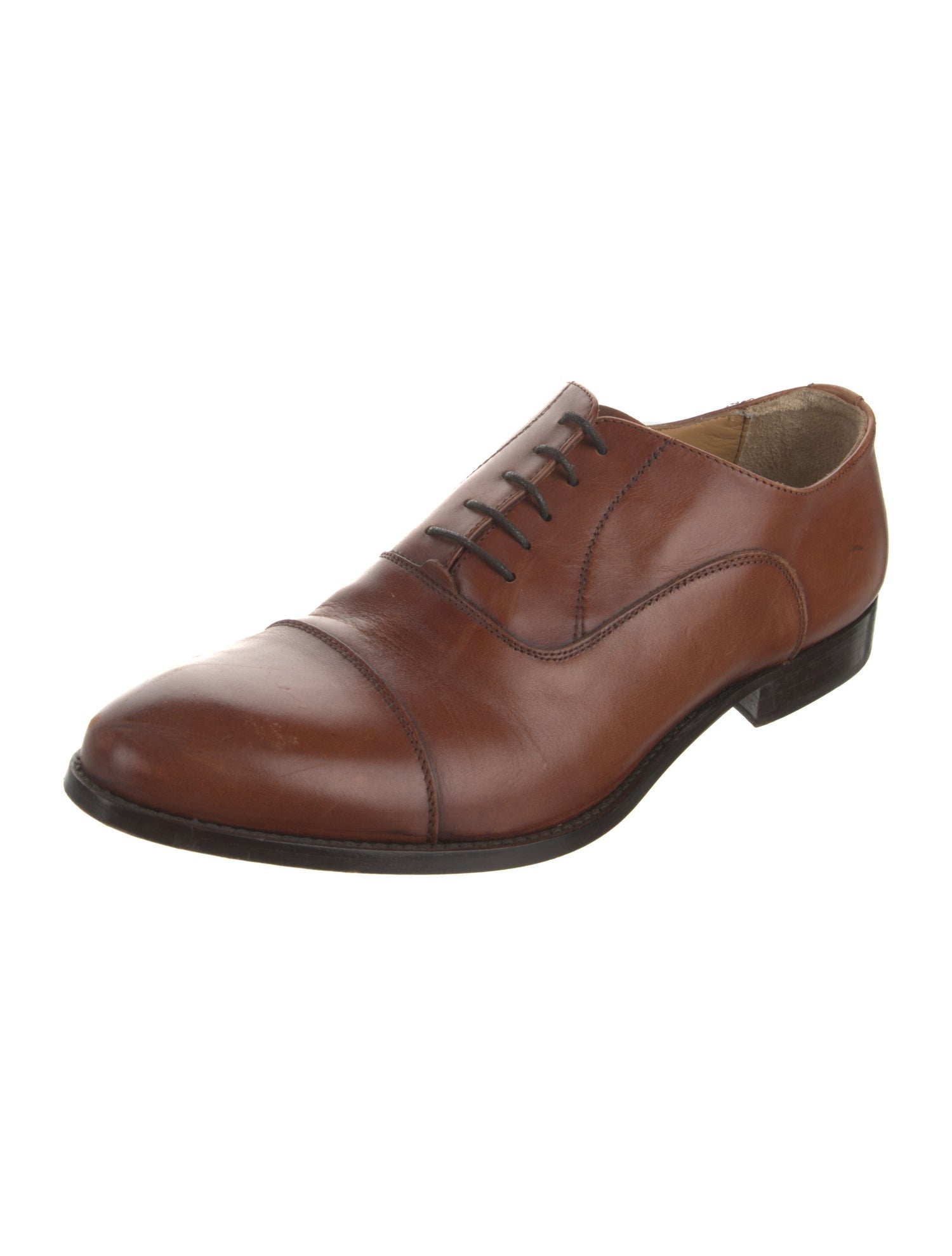 Barney's New York Leather Oxfords