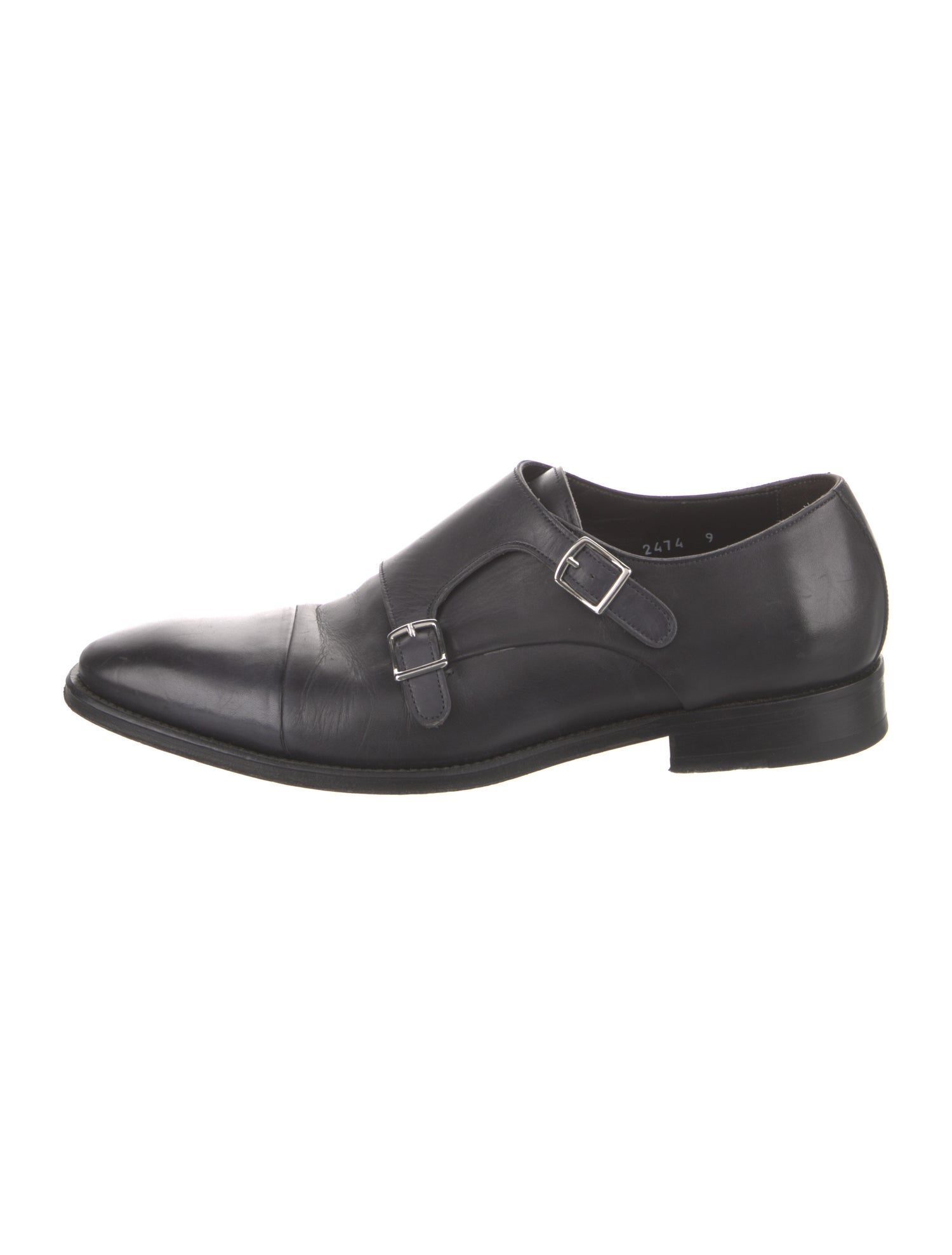 To Boot New York Leather Monk Straps