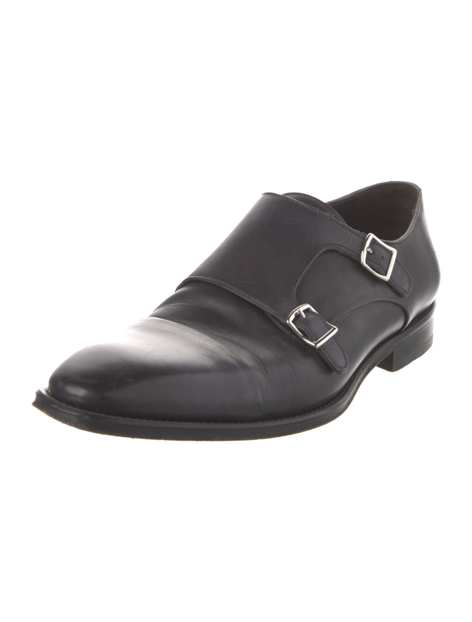 To Boot New York Leather Monk Straps
