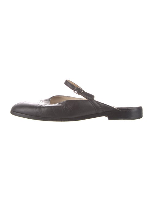 Barney's New York Leather Mules