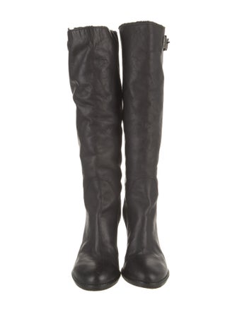 Barney's New York Leather Boots