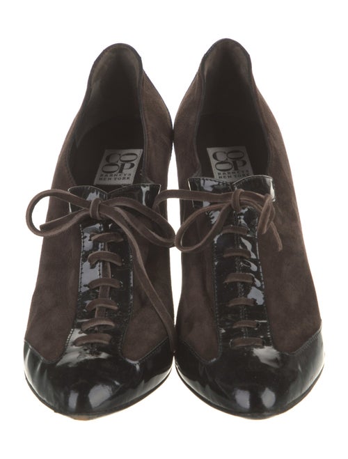 Barney's New York Suede Printed Pumps