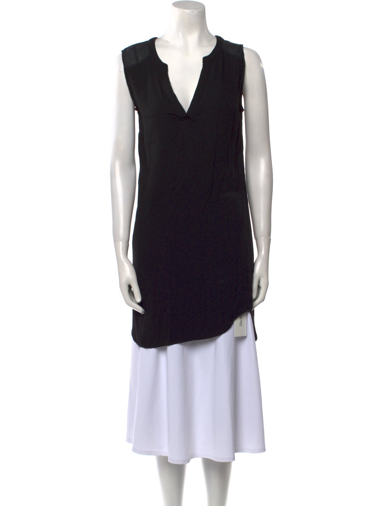 Barney's New York V-Neck Sleeveless Tunic