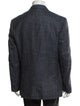 Barney's New York Wool Plaid Print Blazer