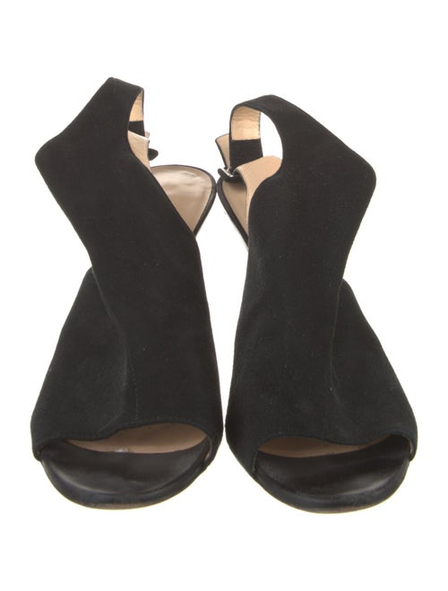 Barney's New York Suede Slingback Sandals