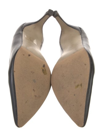 Barney's New York Leather Pumps