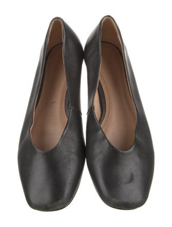 Barney's New York Leather Ballet Flats