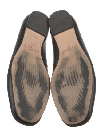 Barney's New York Leather Ballet Flats