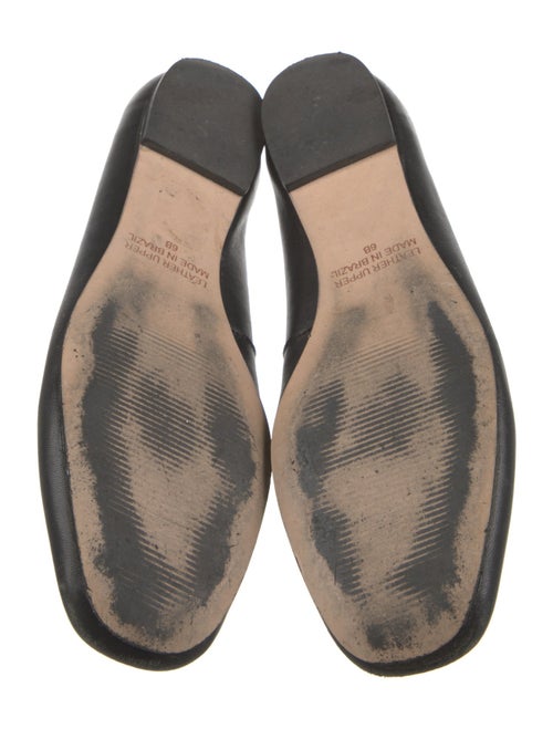 Barney's New York Leather Ballet Flats