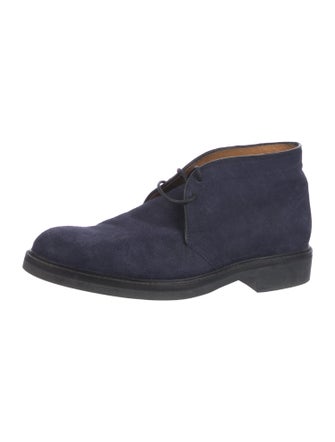 Barney's New York Suede Lace-Up Boots