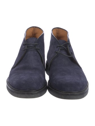 Barney's New York Suede Lace-Up Boots