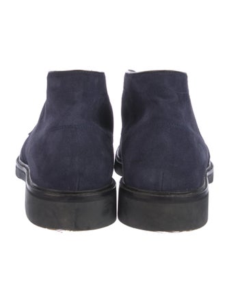 Barney's New York Suede Lace-Up Boots