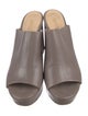Barney's New York Leather Slides