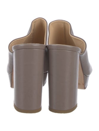 Barney's New York Leather Slides