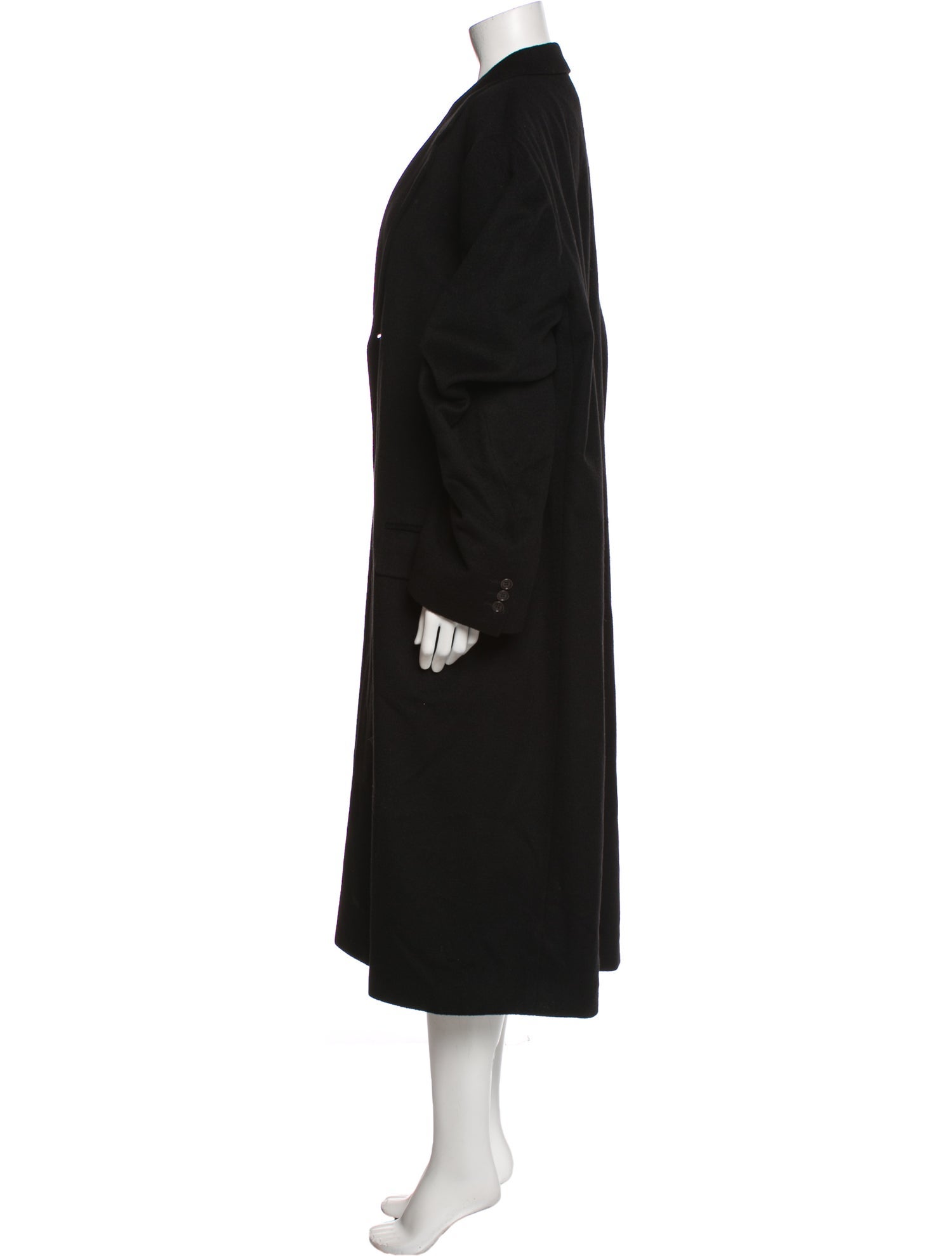 Barney's New York Cashmere Faux Fur Coat