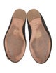 Barney's New York Suede Crystal Embellishments Ballet Flats