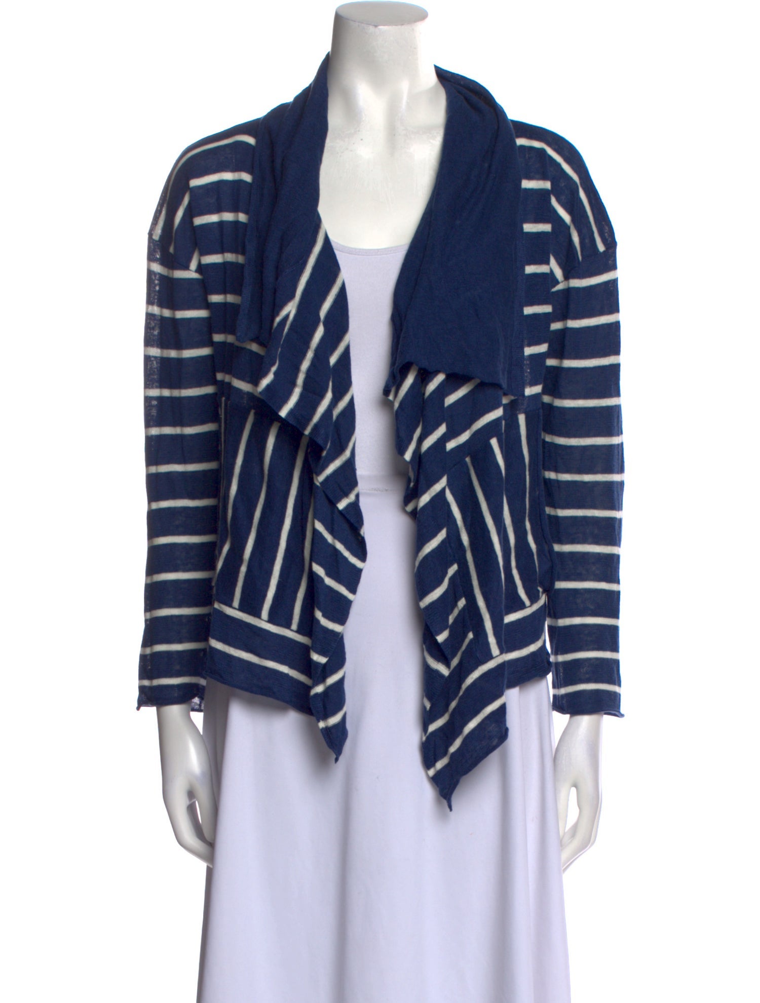 Barney's New York Linen Striped Sweater