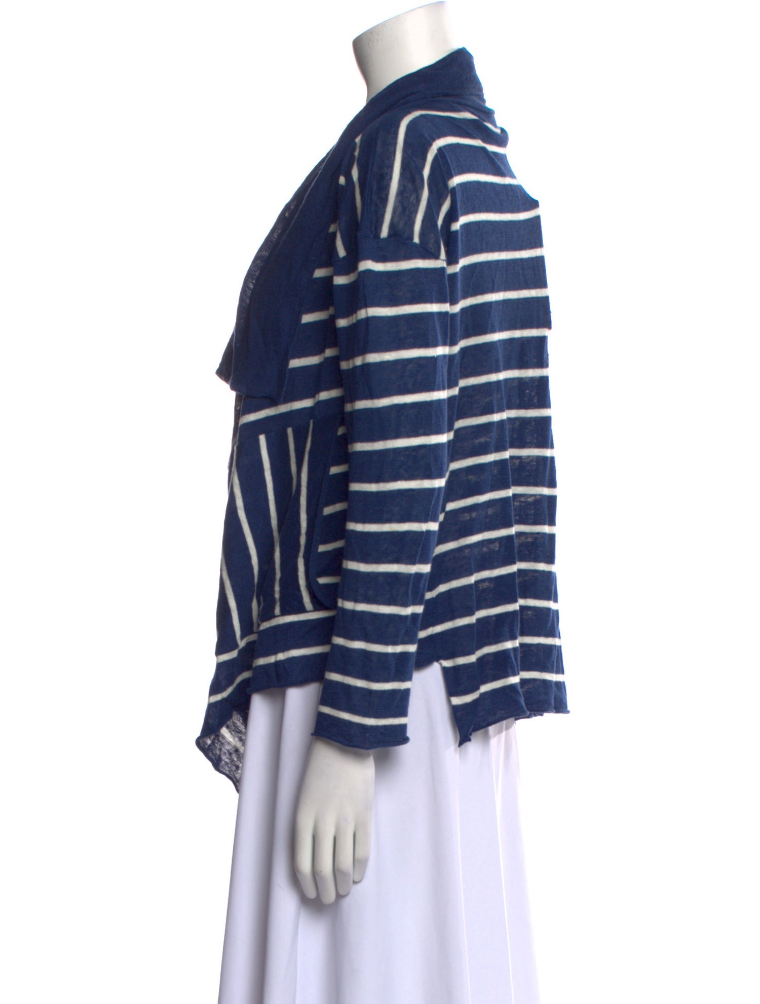 Barney's New York Linen Striped Sweater