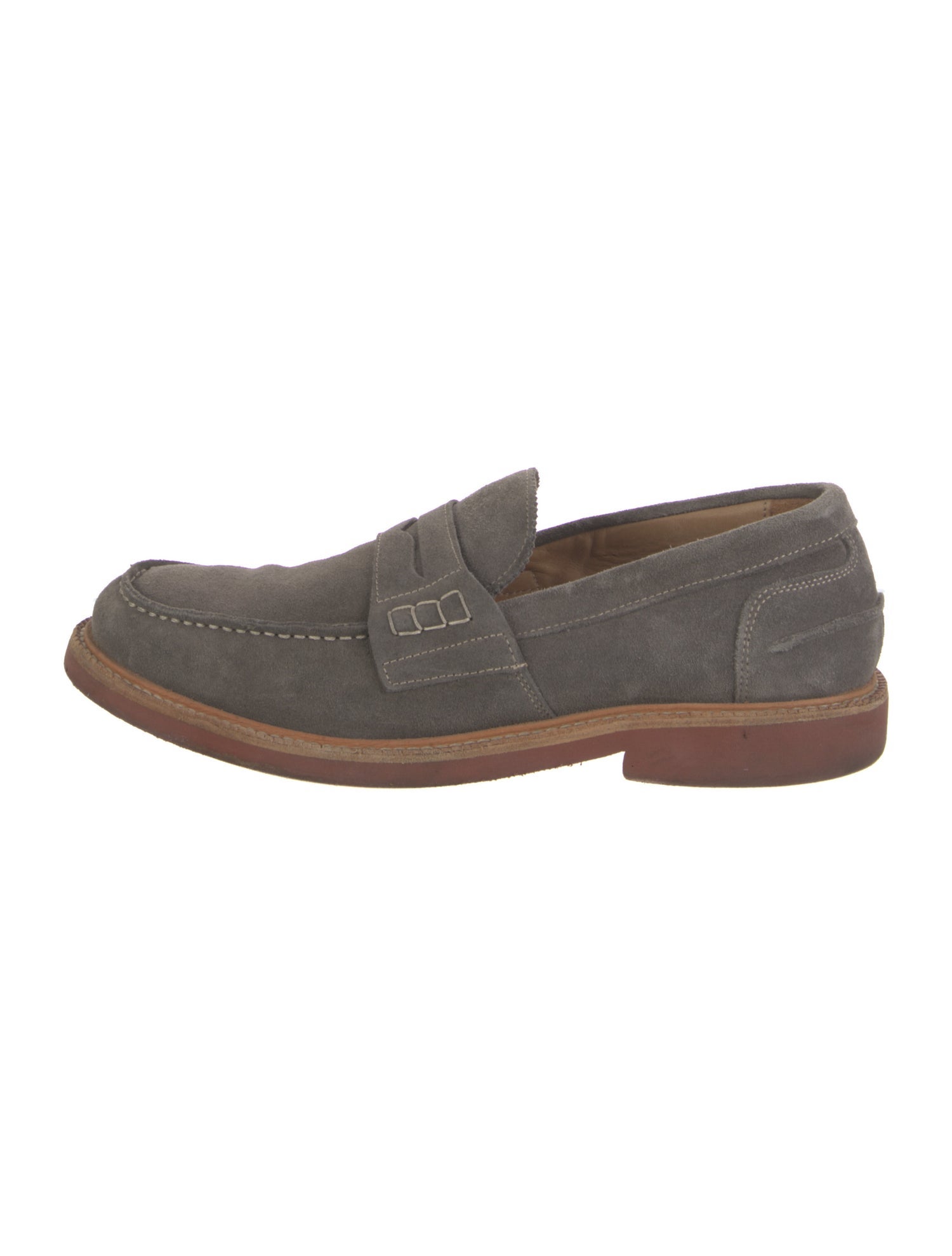 Barney's New York Suede Loafers