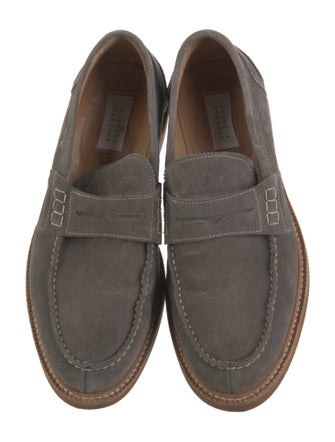Barney's New York Suede Loafers