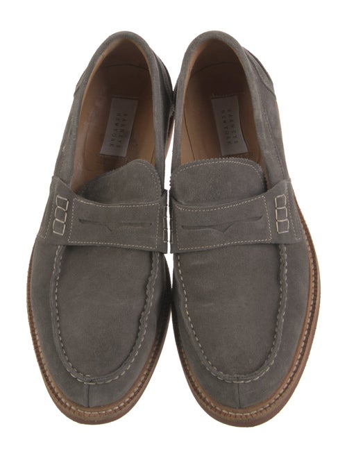 Barney's New York Suede Loafers