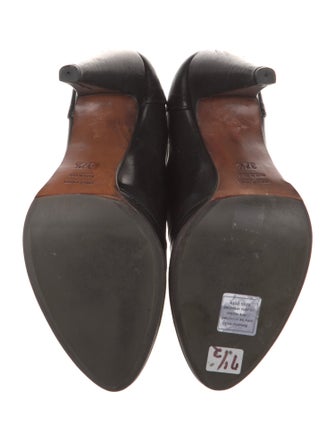 Barney's New York Leather Pumps