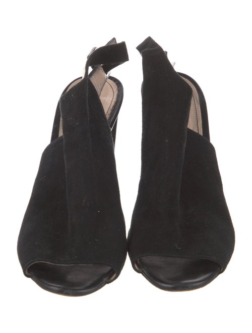 Barney's New York Suede Slingback Pumps