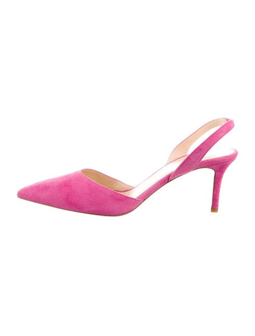 Barney's New York Suede Slingback Pumps